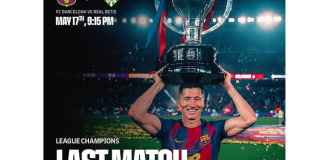 Taką grafiką Barca promuje OSTATNI MECZ na Camp Nou w tym sezonie!